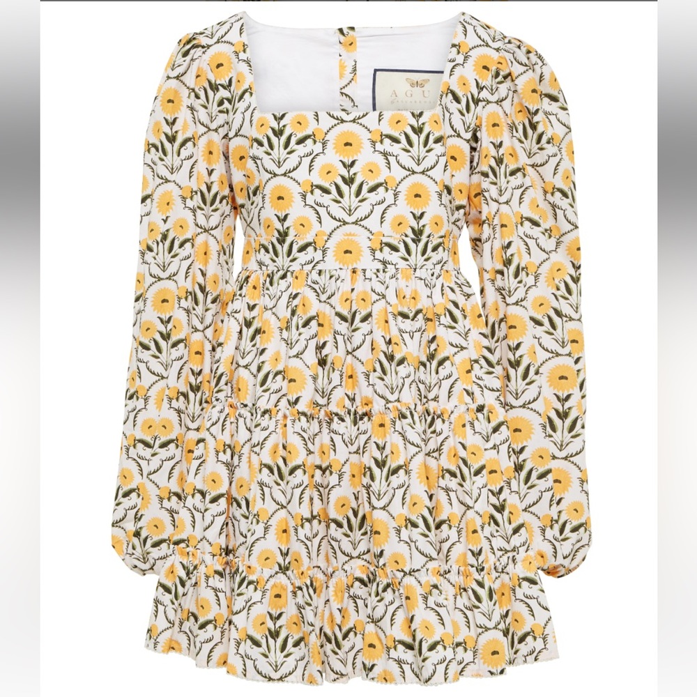 COPY - Agua by Agua Bendita Avena floral cotton minidress